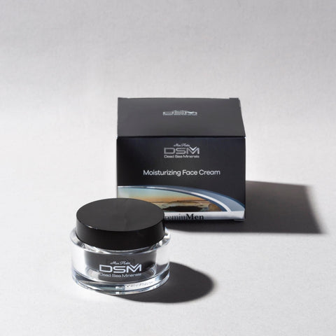 Moisturizing anti-ageing face cream for men with Dead Sea minerals