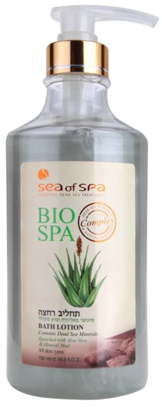 Bio Spa Bath Lotion Aloe Vera & Mineral Mud 780ml
