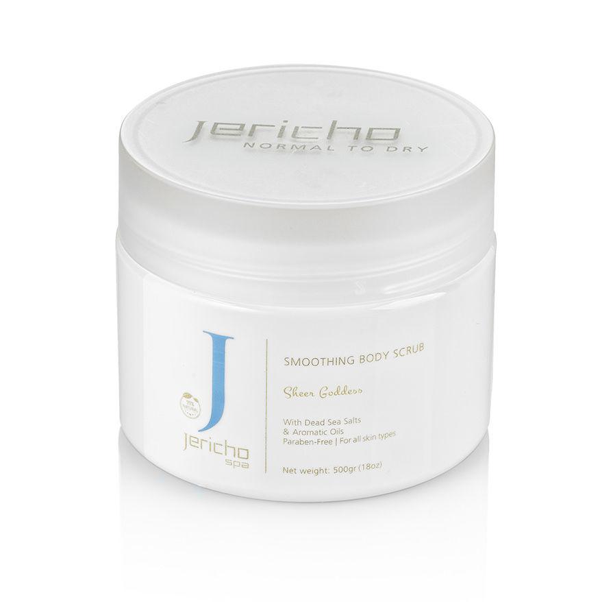 Dead Sea Smoothing Body Scrub Sheer Goddess Jericho Skincare Anz