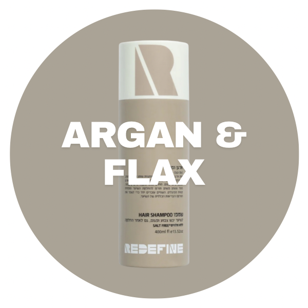 REDEFINE Argan & Flax Hair Care Collection