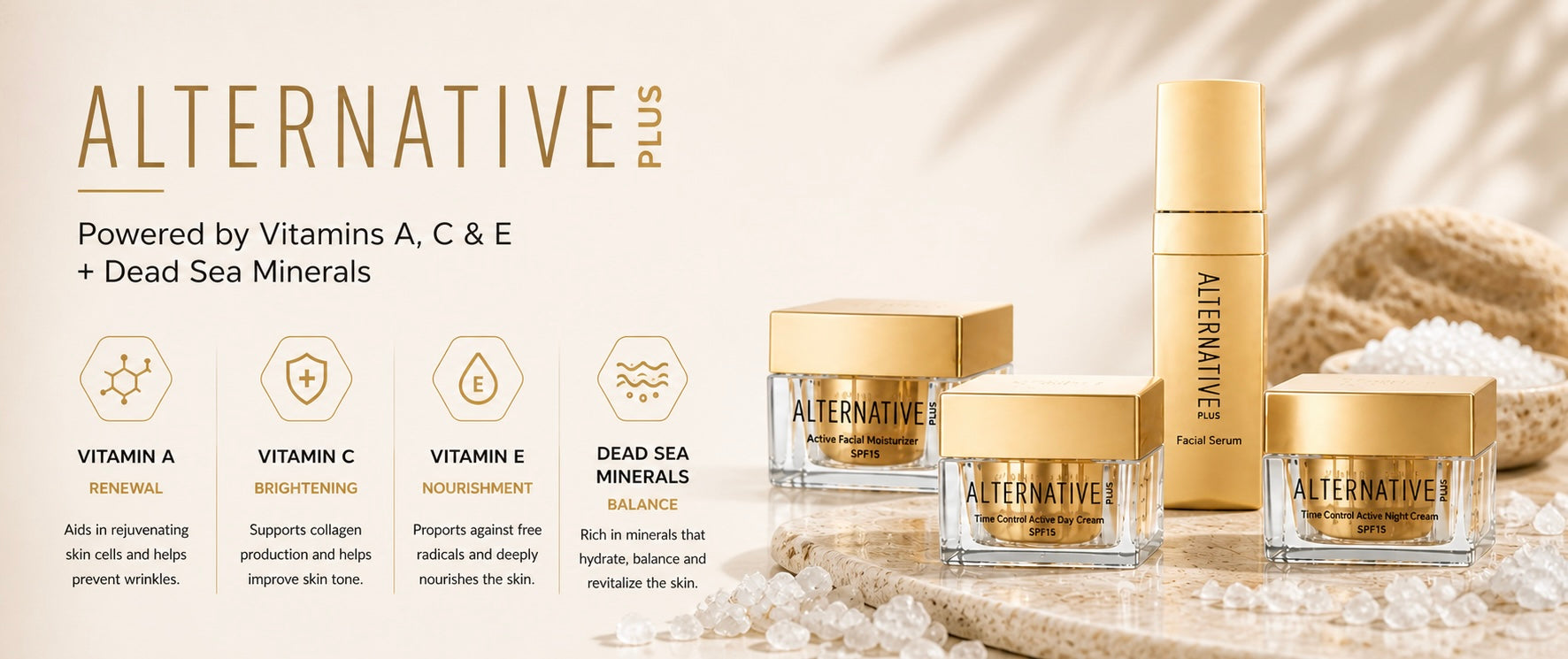 Alternative Plus Dead Sea Skincare Collection | Luxury Anti-Ageing ...