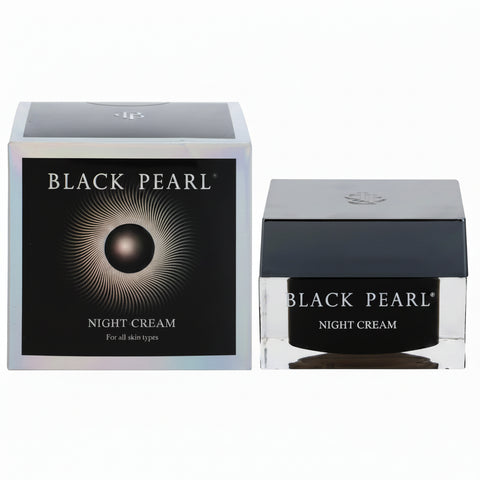 Black Pearl Age Control Night Cream with Dead Sea minerals, Pearl Powder and Seaweed. Buy in Australia & NZ at Jericho Skincare