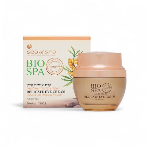 Bio Spa Delicate Eye Cream – nourishing eye cream for fine lines & puffiness. Buy in Australia at jerichoskincare.com.au 