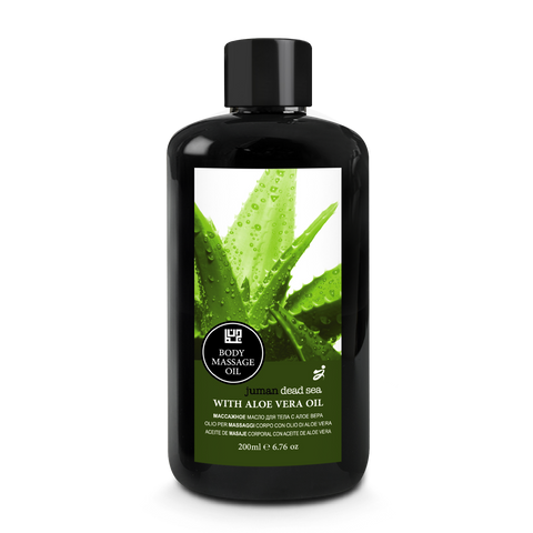 Juman Body Massage Oil with Aloe Vera Oil 200ml