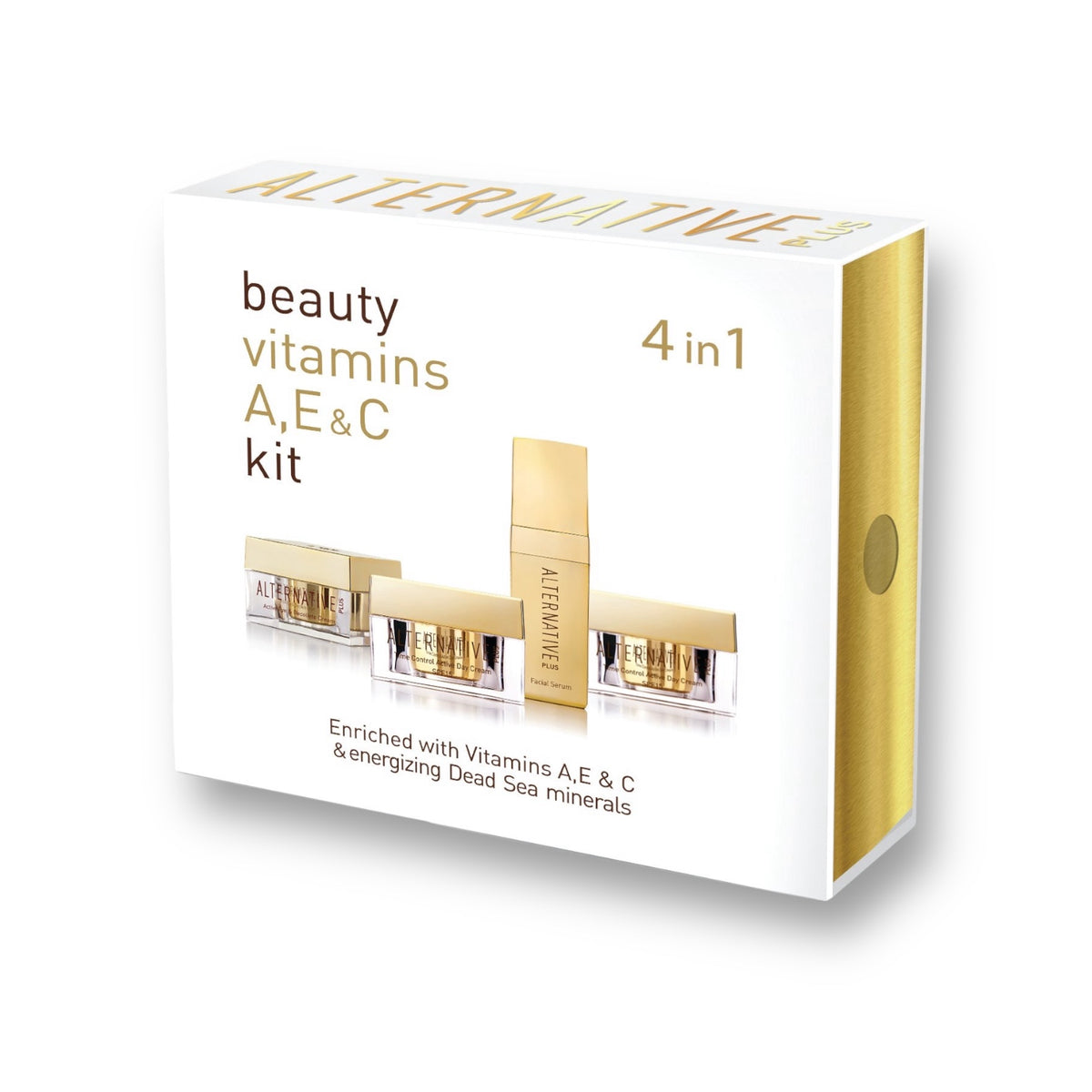 Alternative Plus 4-in-1 Skincare Set | Complete Dead Sea Anti-Ageing ...