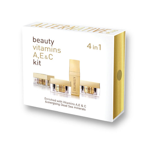 Alternative Plus Beauty Vitamins Skincare Gift Set 4 in 1 buy in Australia and NZ at Jerichoskincare.com.au 