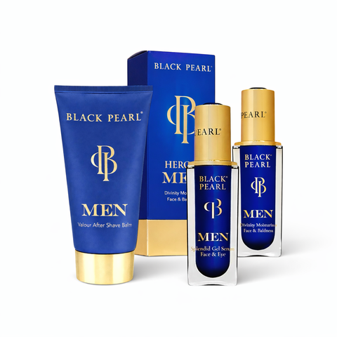 Black Pearl Men’s Total Skincare Set