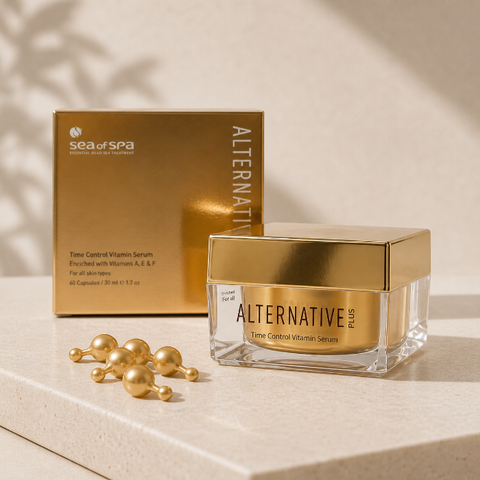 Jericho Alternative Plus Time Control Vitamin Serum 44 Capsules – Dead Sea minerals and antioxidants. The best anti-ageing skincare. Buy in Australia