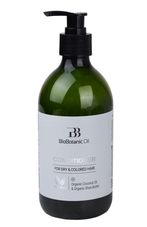 Bio Botanic Oil Hair Conditioner for Dry & Colored Hair with Organic Coconut Oil & Shea Butter 500ml