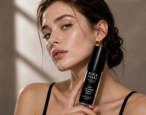 Black Pearl Pure Collagen Firming Serum 30ml – Intensive Anti-Ageing Treatment. Buy in Australia & NZ at Jericho Skincare