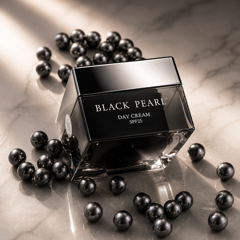 Black Pearl Age Control Day Cream SPF 25. Luxury anti-aging skincare.  Buy in Australia and NZ at Jericho Skincare