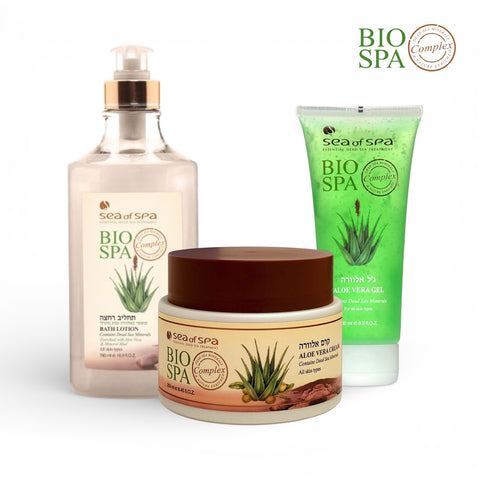 Bio Spa Aloe Vera Dead Sea Body Care Bundle