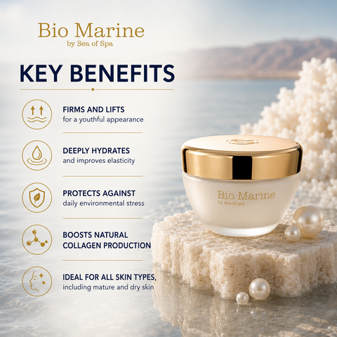  Bio Marine Natural Collagen Day Cream, a luxurious Dead Sea mineral-infused formula. Buy in Australia 