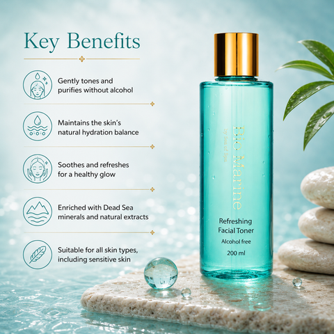 Jericho Bio Marine Refreshing Alcohol-Free Facial toner with Dead Sea Minerals. Buy in Australia 
