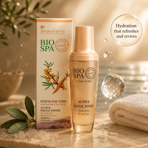 Bio Spa Active Facial Toner - hydration that refreshes and revives. 