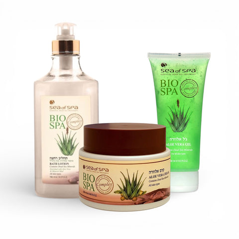 Bio Spa Aloe Vera Dead Sea Body Care Bundle