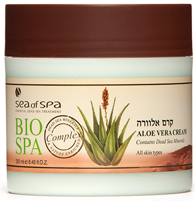 Bio Spa Aloe Vera Cream – soothing moisturiser for dry, irritated or sensitive skin. buy in Australia at Jericho Skincare