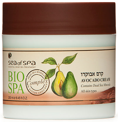 Bio Spa Avocado Cream – nourishing face and body moisturiser for soft, supple skin. Buy in Australia at jerichoskincare.com.au 