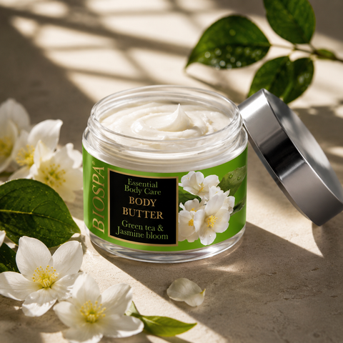 Spa luxurious body butter enriched with Jojoba Oil, Green Tea and Jasmine extracts. Buy In Australia