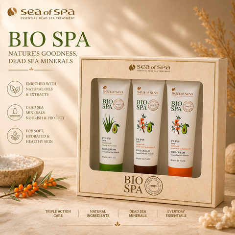 Bio Spa Body Care Gift Set with Dead Sea minerals. By in Australia & NZ at Jericho Skincare
