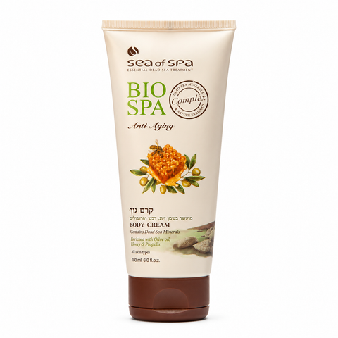 Bio Spa Olive Oil, Honey & Propolis Multipurpose Body Cream with dead sea minerals. Buy in Australia at Jericho 