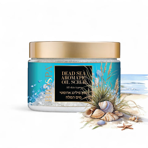Bio Spa Dead Sea Salt Aromatic Oil Body Scrub Ocean – exfoliating Jericho Dead Sea salt body polish. Buy in Australia