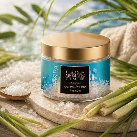 Bio Spa Dead Sea Salt Aromatic Body Scrub - Lemongrass. Buy in Australia