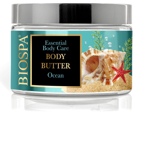 Bio Spa Ocean Body Butter – Dead Sea hydrating body moisturiser with ocean fragrance. Buy in Australia at jerichoskincare.com.au 