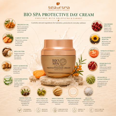 Bio Spa Protective Day Cream moisturiser for soft hydrated radiant-looking skin