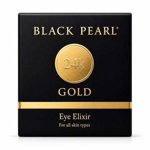Black Pearl Cleopatra mask eye elixir with Helioguard 365 for hydration protection and youthful-looking eyes Australia