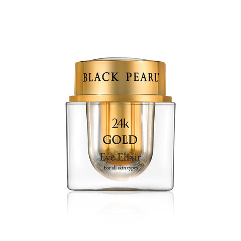 Black Pearl 24K Gold Eye Elixir – luxury anti-aging eye treatment with 24K gold and resveratrol. Buy in Australia at Jericho