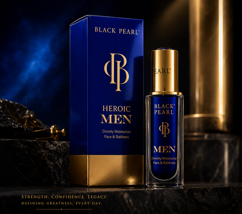  Black Pearl Men Facial Moisturizer - fast-absorbing formula to restore hydration, smooth rough texture and support a healthy, refreshed appearance. Buy In Australia & NZ