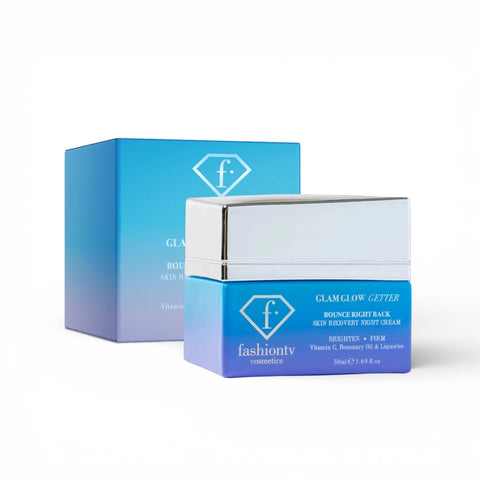 Fashion TV Skin Recovery Night Cream 50ml. Glam Glow Getter skincare collection. Jericho Australia