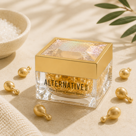 Alternative Plus Time Control Vitamin Serum 44 Capsules – Dead Sea minerals and antioxidants. The best anti-ageing skincare. Buy in Australia
