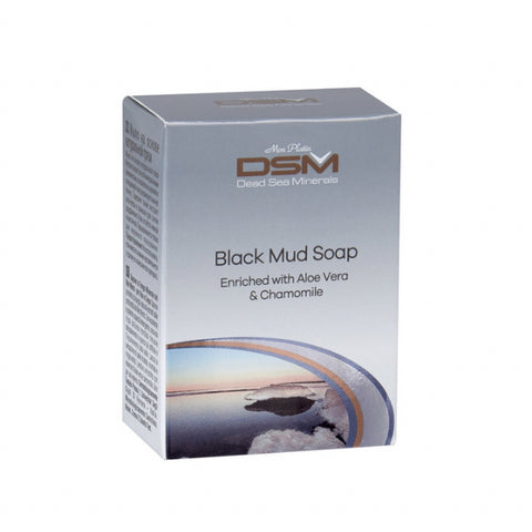 Mon Platin DSM Black Mud Soap Enriched with Aloe Vera & Chamomile 120g