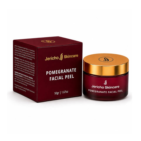 Jericho Premium Antioxidant Pomegranate Facial Peel - gently exfoliation and skin tone correction in seconds. Buy in Australia & NZ at Jericho Skincare