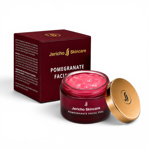 Jericho Luxury antioxidant pomegranate  facial peel for manual and chemical exfoliation buy in Australia