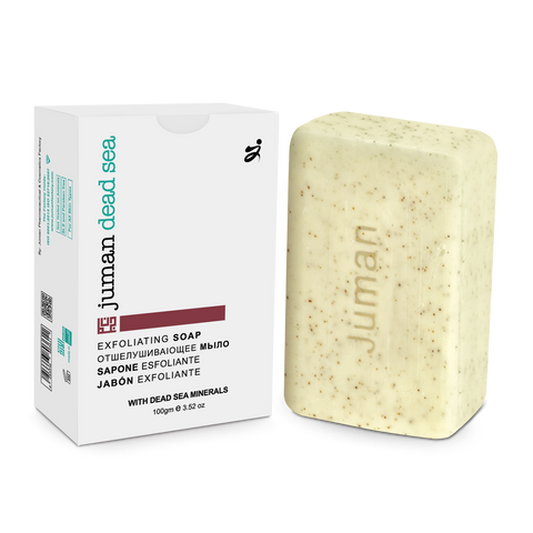 Juman Exfoliating Soap with Dead Sea Minerals 100g