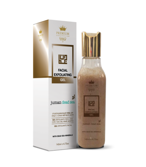 Juman Facial Exfoliating Gel with Dead Sea Minerals 140ml