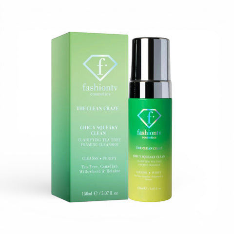 Fashion TV | The Clean Craze Clarifying Tea Tree Foaming Cleanser | FTV Skincare Australia