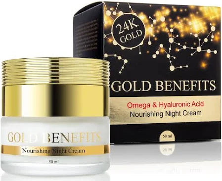 Gold Benefits 24K Gold Nourishing Night Cream 50ml