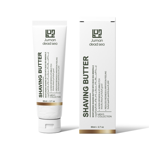 Juman Moisturizing Shaving Butter (Sandal, Amber & Jasmine) 80ml