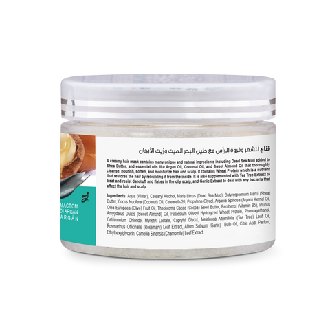 Hair Mask With Argan Oil & Dead Sea Minerals 270ml