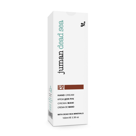 Juman hand moisturiser for smooth healthy-looking hands with natural Dead Sea minerals
