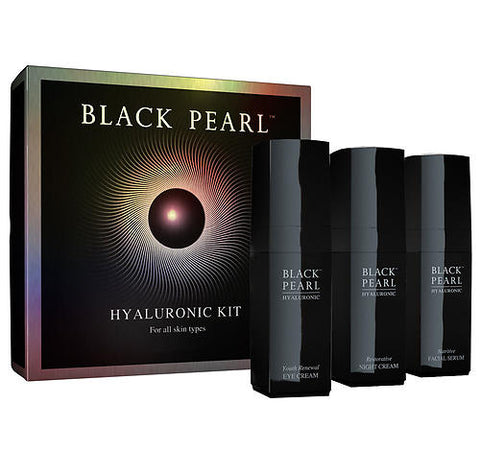 Anti-aging Hyaluronic Acid Skincare Gift Set by Black Pearl at Jericho Skincare 