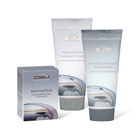 DSM Hands, Feet & Body Bundle with Dead Sea Mud