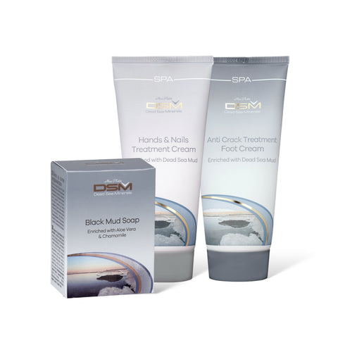 DSM Hands, Feet & Body Bundle with Dead Sea Mud