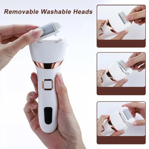 Electric Pedicure Foot File USB Rechargeable Callus Remover