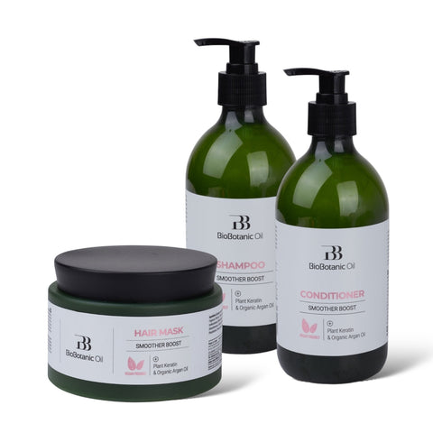 BioBitanic Oil Hair Care Bundle for Straightened Hair