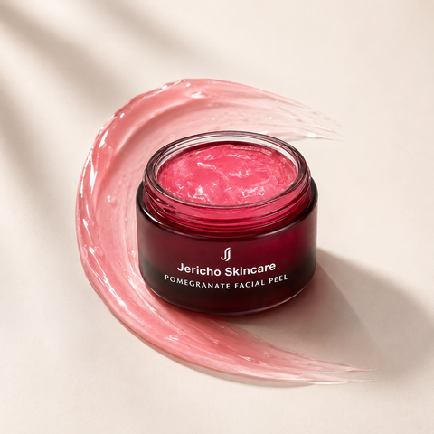 Jericho Pomegranate Facial Peel same as Origani Manuka Honey Peel is a gentle skin treatment that uses fruit enzymes and acids (like lactic acid) to remove dead skin cells. Buy in Australia